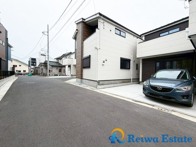 新築戸建　茅ヶ崎市高田1丁目の前面道路含む現地写真|閑静な住宅街で子育て世帯にオススメ☆彡