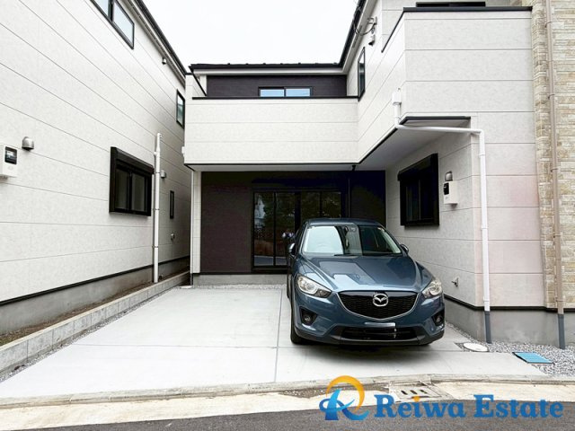 新築戸建　茅ヶ崎市高田1丁目の駐車場|ゆとりのある4LDK＋カースペース付き。ファミリーで楽しめる設計となっております。