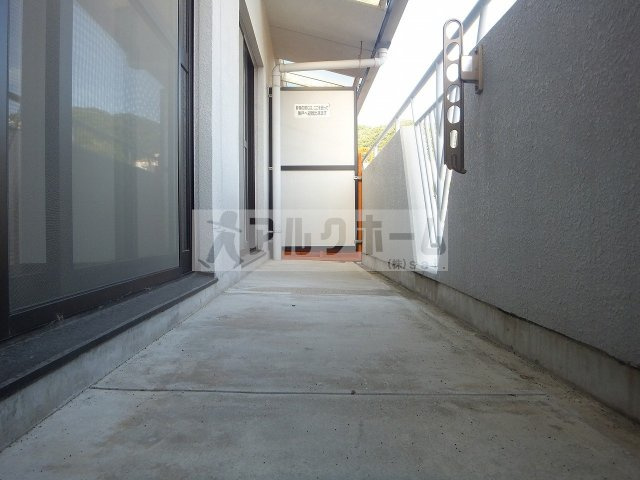 バンシャイン法善寺のバルコニー