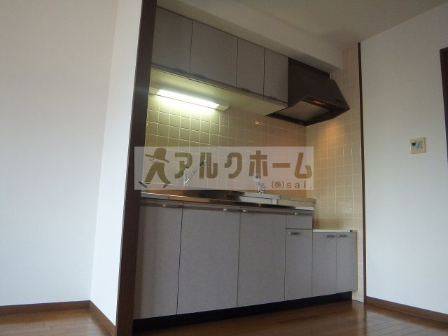 バンシャイン法善寺のキッチン