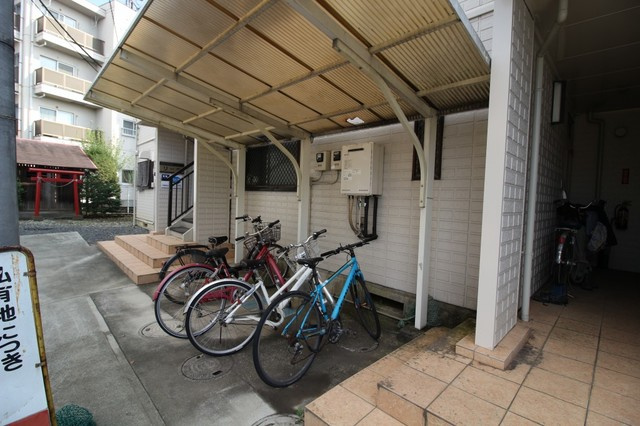 シティハイム　リーベのエントランス