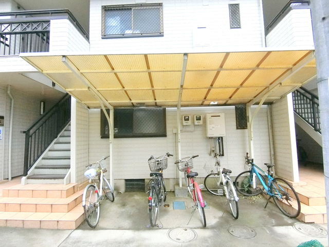 シティハイム　リーベのその他共用部分|★屋根付き駐輪スペース★