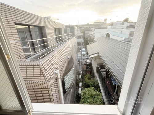 芝ハイツの展望|角部屋の為、別角度の景色です。