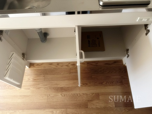 芝ハイツの収納|キッチン収納です。