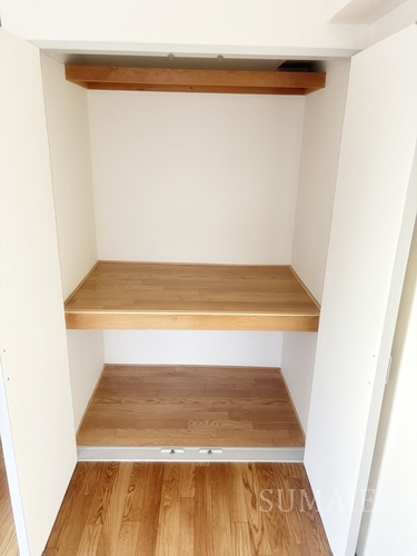 芝ハイツの収納|大きなスペースがあり、収納には困りません