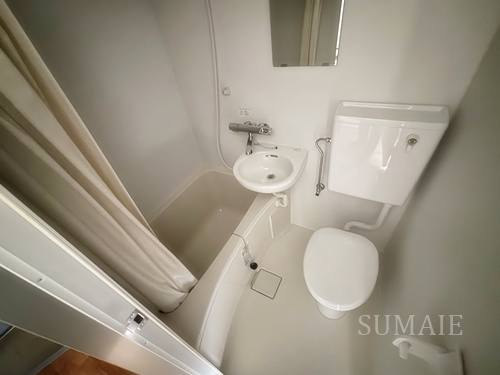 芝ハイツの浴室|日々の暮らしに欠かせないお風呂です