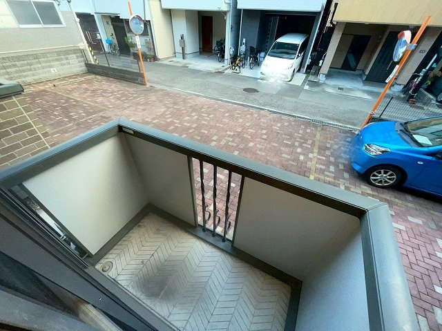 グランシャンブルのバルコニー