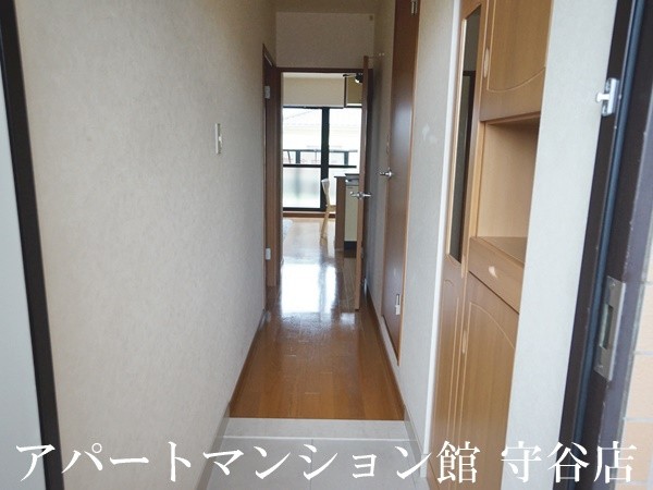 シュロス松前台の玄関