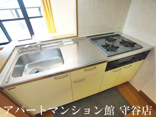 シュロス松前台のキッチン