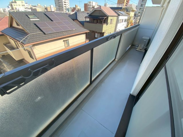 アルシェ21のバルコニー