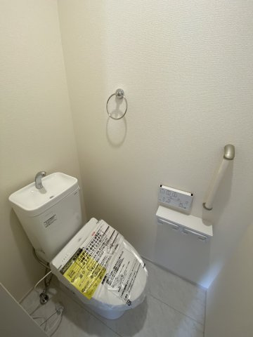 【トイレ】 | 川越市豊田町二丁目　新築戸建　1号棟 | 1階のトイレです。