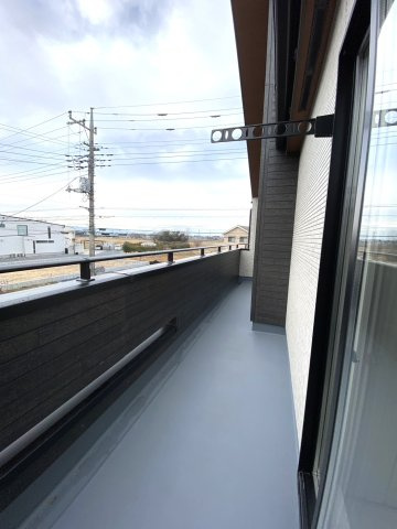 【バルコニー】 | 川越市豊田町二丁目　新築戸建　1号棟