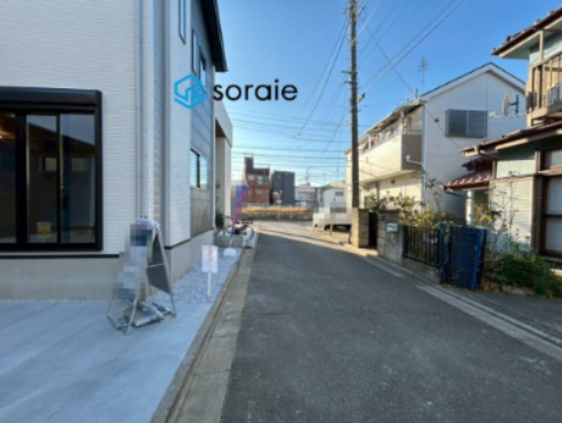 所沢市東狭山ケ丘8期　新築戸建　リガーレの前面道路含む現地写真|12/11　撮影