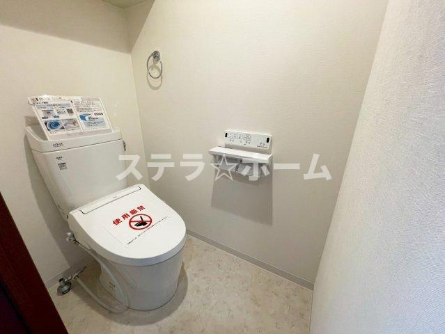 ベル・パークシティB棟のトイレ|清潔感のあるトイレです