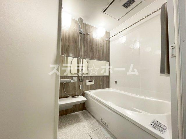 ベル・パークシティB棟の浴室|日々の疲れを癒すお風呂付です