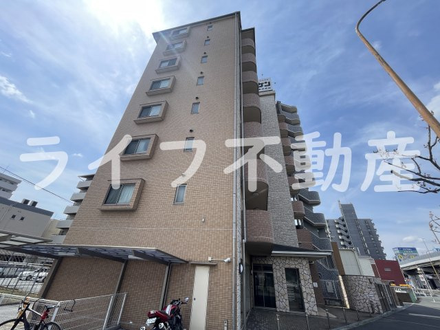 ロータリーマンション長田東の外観|建物外観を気になさる方へ、見た目の良い物件です