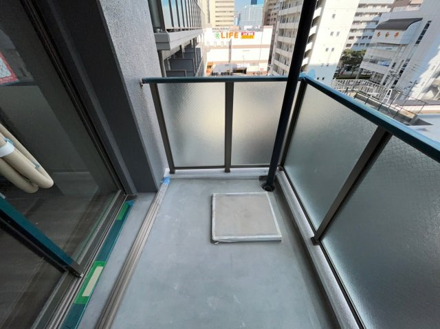 セレニテ神戸ミラクのバルコニー