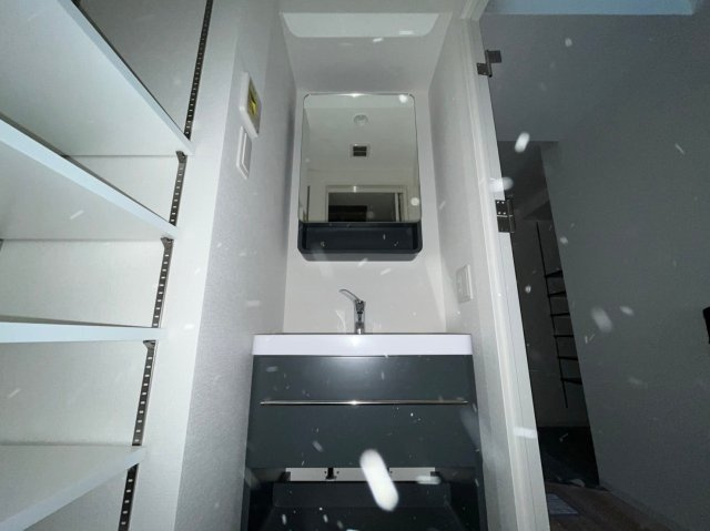 セレニテ神戸ミラクの洗面所