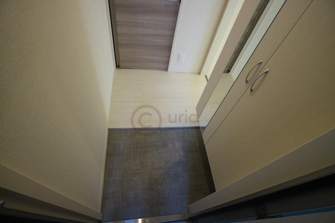 ローレル上河原の玄関