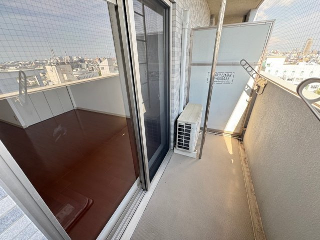 アーバンフラッツ王子公園のバルコニー