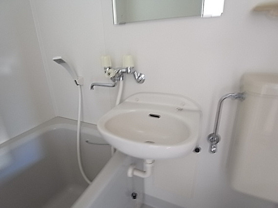 ウィング本山Ⅱの洗面所