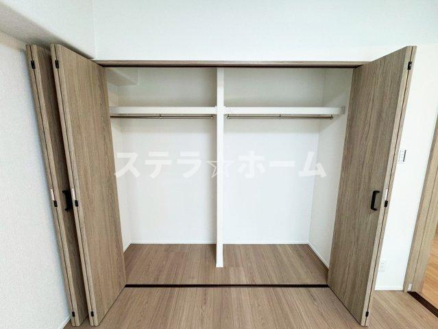 豊中緑ヶ丘サンハイツD棟の収納|専用の収納スペースです