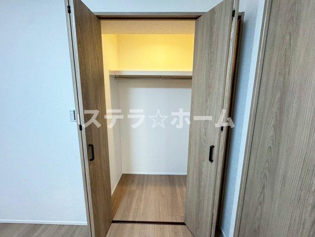 豊中緑ヶ丘サンハイツD棟の収納|たっぷりとした収納スペースです