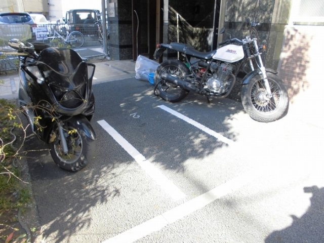 パークウェル門前仲町のその他共用部分|バイク置き場