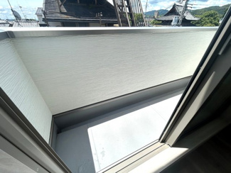 【バルコニー】 | 右京区梅津中村町 | 南向きバルコニー