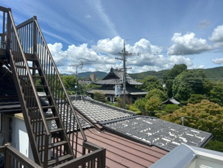 【展望】 | 右京区梅津中村町 | バルコニーから長福寺がみえます！