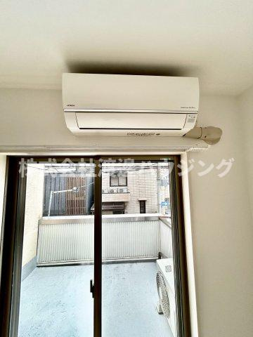 都島北通１丁目テラスハウスの設備|エアコン2台付いてます