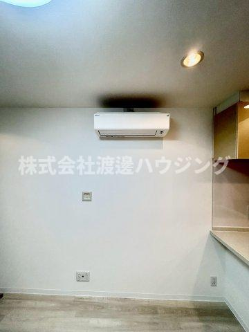 都島北通１丁目テラスハウスの設備|エアコン2台付いてます