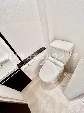 都島北通１丁目テラスハウスのトイレ|1階トイレ