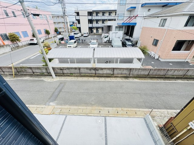 三郷市新和４丁目新築戸建（新和９期）の展望|バルコニーより道路側眺望