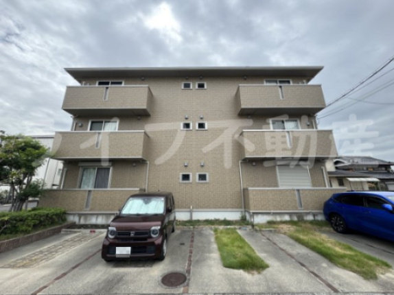 グレース中谷B棟の外観|外はこのようになっています