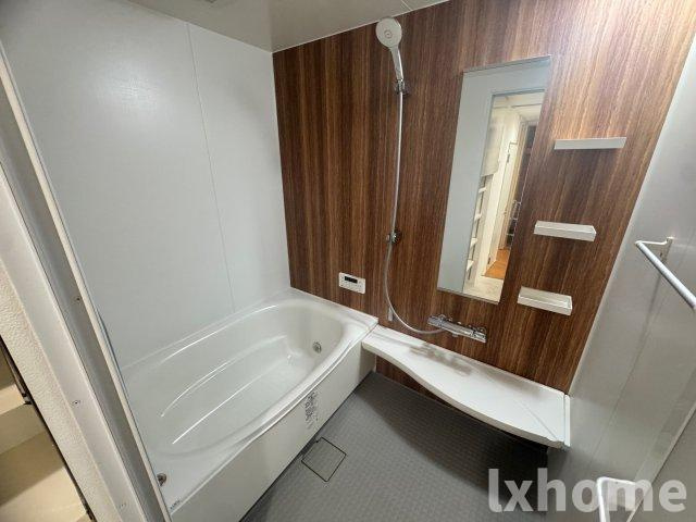 カルチェ茨木の浴室|日々の疲れを癒すお風呂付です