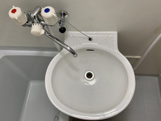 レオパレストリアノンの洗面所