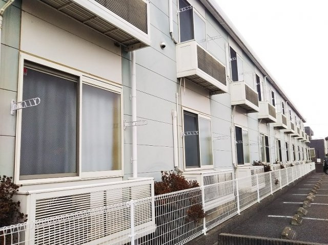 レオパレストリアノンのバルコニー