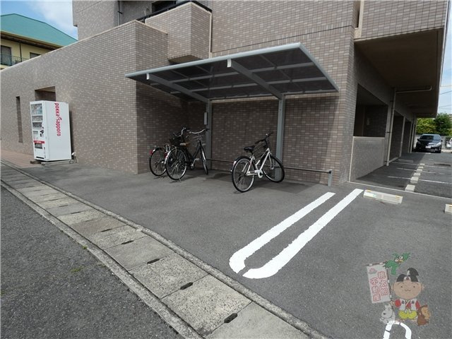 ホーフパルクの駐車場