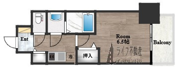 アドバンス大阪バレンシアの間取り