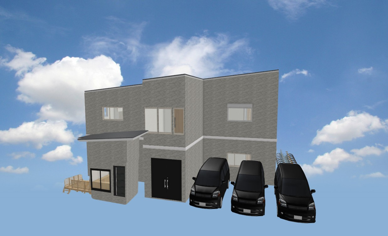 ShiningArt（シャイニングアート）の駐車場|共用部イメージパースです！