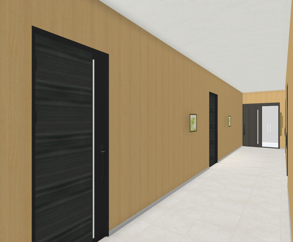 ShiningArt（シャイニングアート）のセキュリティ|共用部イメージパースです！