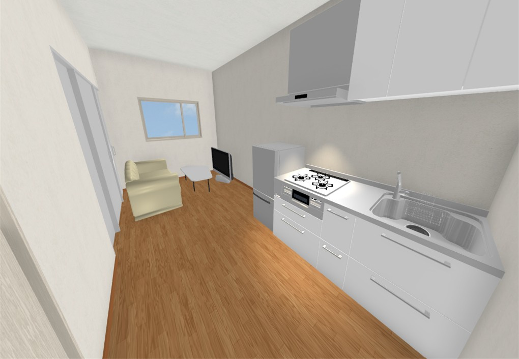 ShiningArt（シャイニングアート）の居間・リビング|イメージパースです！