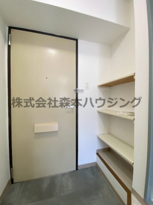 【収納】 | 　ヴィラ守口 | シューズラックついてます