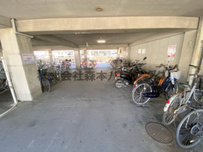 【その他共用部分】 | 　ヴィラ守口 | 駐輪場です