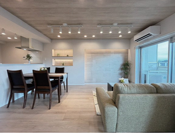 本郷台サンハイツの居間・リビング