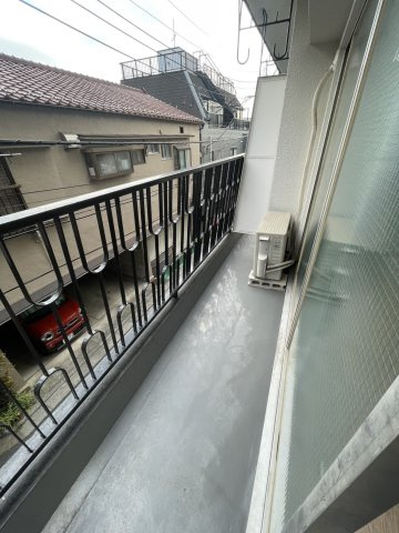 榛葉マンションのバルコニー