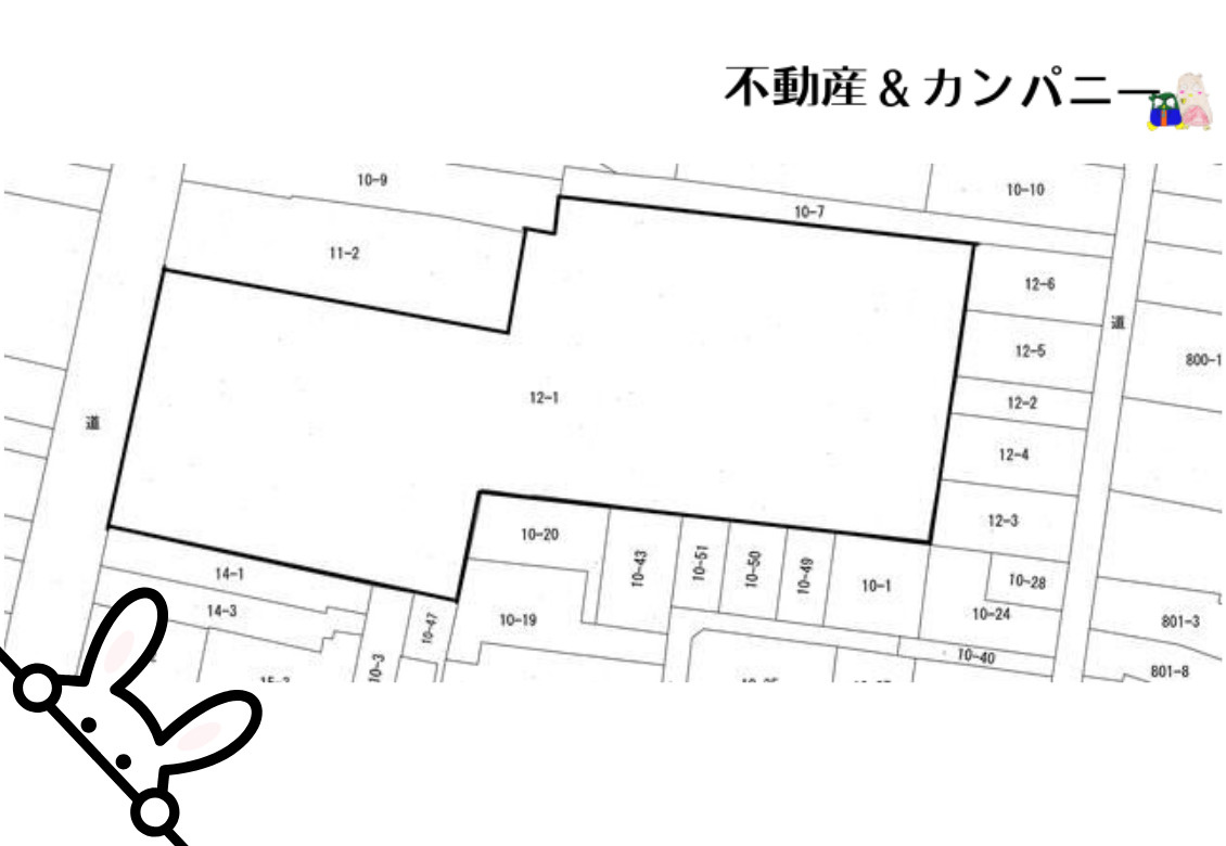 伊予市灘町の売地の土地図