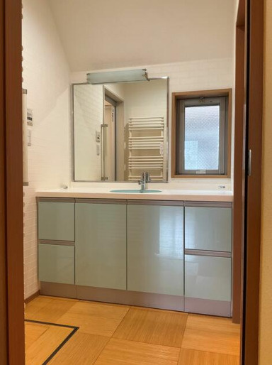 江戸川区平井２丁目の戸建の独立洗面台