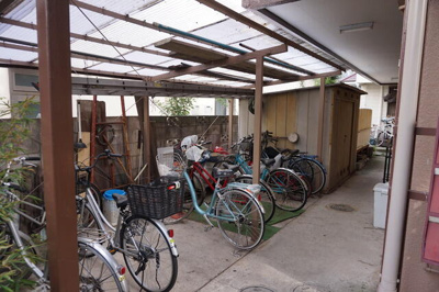 【その他共用部分】 | 高橋マンション | 屋根付き駐輪場